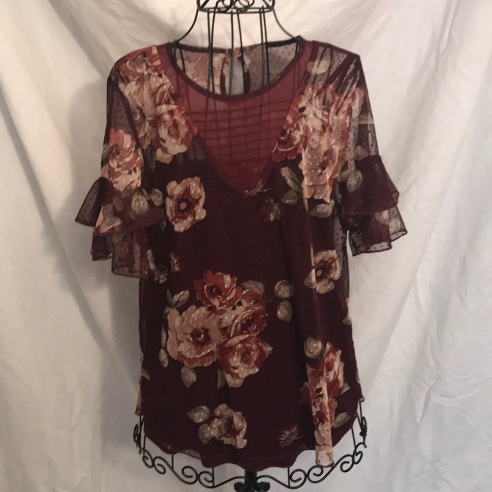 Floral Patterned Blouse